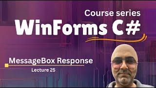 MessageBox with User Response in C# WinForms | WinForms Tutorial for Beginners
