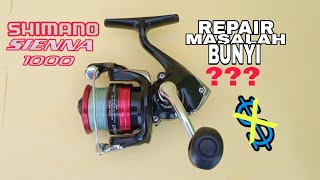 Repair bunyi bearing Shimano Sienna 1000FG tanpa keluar belanja $$$