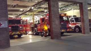 2008 MCFRS Truck 716 responding to auto accident