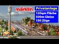 Gigantic private Märklin model train layout - Regensburg's miniature wonderland (English subtitles)