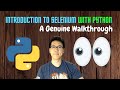 Introduction to Selenium via Python!