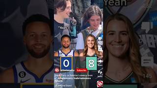 WNBA fans think Sabrina Lonescu will beat Stephen Curry in 3pt contest #comedy #entertainment #nba