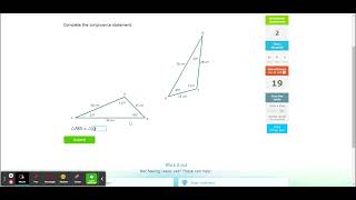 Congruence Statements and corresponding parts