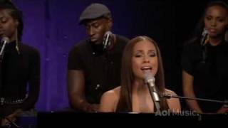 Alicia Keys - Fallin LIVE @ AOL Sessions