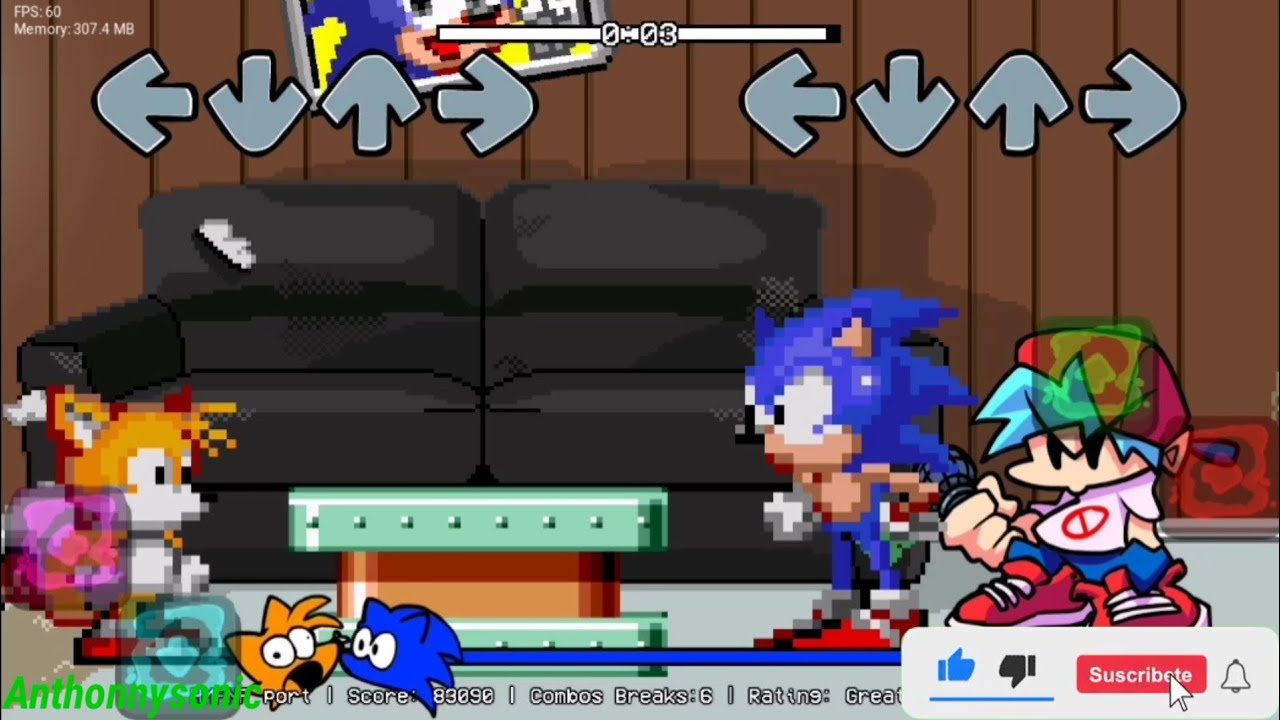 FNF VS Dorkly Sonic For Hire V1 Optimizado Para Android | Anthonnysonic ...