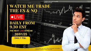 **TRADING LIVE! S\u0026P 500 FUTURES MARKET**