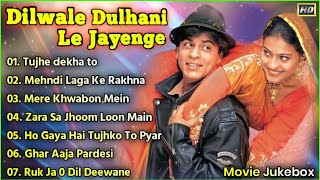 Dilwale Dulhania Le Jayenge Movie All Songs 💕 Shahrukh Khan 💓Kajol 💖 Movie Jukebox