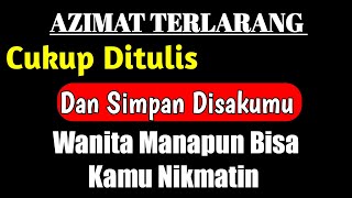 11 09 02 Azimat Per4ngs4ng Cukup Taruh Di Sakumu, Semua Wanita Bisa Kamu Nikmati ||