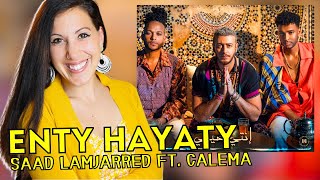 IT TOOK ME SECONDS TO DANCE! Saad Lamjarred ft. CALEMA - ENTY HAYATY @SaadLamjarred #reaction