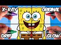 🔥 One Drawing, But 4 Different Styles! SpongeBob