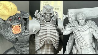 WF2023S Berserk - Pop Up Parade \u0026 Figma Display ベルセルク ポップアップパレード \u0026 フィグマ 展示 Zodd, Guts, Skull Knight