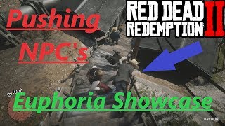 Pushing NPC's (Euphoria Showcase) - Red Dead Redemption 2