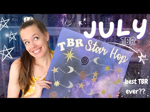 could this be the best TBR ever?? July 2024 TBR Star Hop