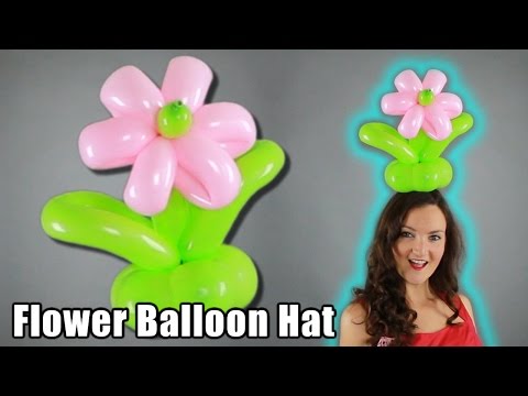 Balloon Flower Hat! Easy & Perfect for Spring! Balloon Flower Hat! Easy & Perfect for Spring!