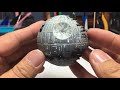 bandai star wars vehicle model death star ii complete.