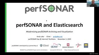 TechEXtra 2020 perfSONAR Day - Elastisearch