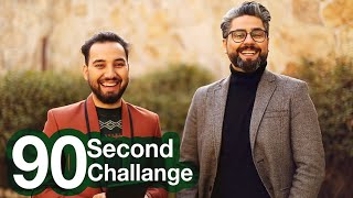 90 Second Challenge with Ahmad Popal / بازی ۹۰ ثانیه با احمد پوپل