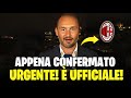 🚨🚨 CHE BOMBA! È SUCESSO ORA! NOTIZIE URGENTI! SORPRESO TUTTI! ULTIME NOTIZIE DEL MILAN