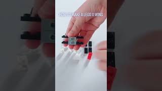 How to make a LEGO x wing #legoxwing #legostarwarsxwingtutorial #legos #lego #legotutorial @chipdmo