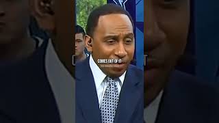 Stephen A. SILENCES Rookie Analyst on GOAT Debate 🐐 #nba #shorts