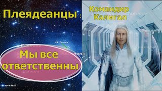 Плеядеанцы (Командир Калигал): - Мы все ответственны