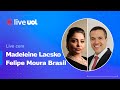 Bolsonaro x Amanda Klein; 7 de setembro, Ipec e mais: Felipe Moura Brasil e Madeleine Lacsko