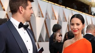 EXCLUSIVE: Aw! Aaron Rodgers Took Care of Olivia Munn's Glam Team on Oscars Morning