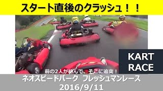 crush クラッシュ　ネオスピードパーク　フレッシュマンレース（チャレンジクラス）2016/9/11