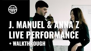 J. Manuel & Anna Z. Live Performance + Set-Up Walkthrough | Thomann