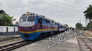 [262] Hành Trình Bám Theo Đoàn Tàu QT3/4 Chạy Lại Tuyến Hà Nội - Quán Triều