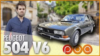 PEUGEOT 504 COUPE V6 : Idéal pour OSS117 ?