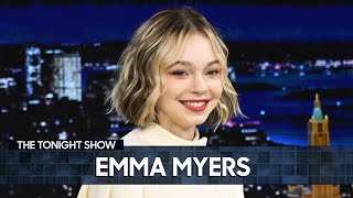 Emma Myers on Preparing to be a Werewolf in Wednesday and Her SEVENTEEN Obsession (Extended)