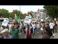 Hundreds of pro-Palestinian protesters march in the streets of London | AFP