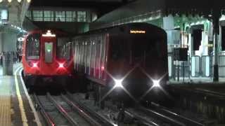 District Line D78 Stock 7028 Departing Plaistow