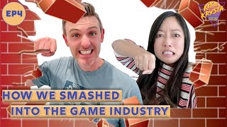 EP4 - How We Smashed Our Way Into the Games Industry \u0026 Kirby Goes AAA - Kit \u0026 Krysta Podcast