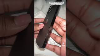 Unboxing the iPhone 14 Pro Max in the color Space Black 🖤🥰