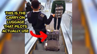 Here's the carry-on bag that pilots and flight staff actually use ✈️🧳