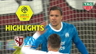 FC Metz - Olympique de Marseille 1-1 - Highlights - FCM - OM/ 2019-20