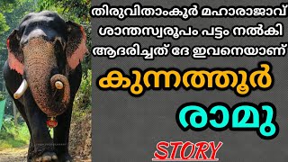 ആസാമിലെ അന്നത്തെ റാംസിങ് ഇന്നത്തെ കുന്നത്തൂർ രാമു|Kunnathur ramu STORY| RS CREATIONS💕