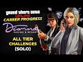 GTA Online Career Progress - Casino Story Missions [All Tier Challenges - Solo]