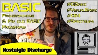 BASIC Programming on Old Computers [Discharge] | Nostalgia Nerd