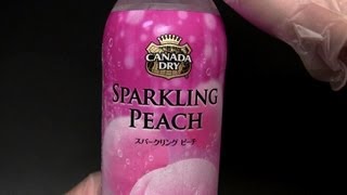 コカ・コーラ　カナダドライスパークリングピーチ　CANADA DRY SPARKLING PEACH