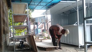 membuat sampel rak ukuran 150x70x40