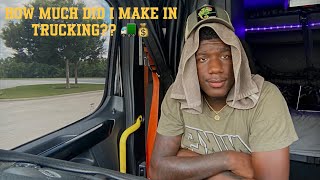I Locked In For A Month In Trucking. This How Much I Made