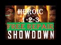 War Commander-[ HEROIC SHOWDOWN ] BASE 1-2-3 [ FREE REPAIR] EASYWAY