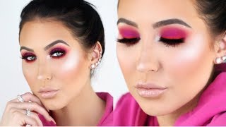 Trendy Hot Pink Smokey Eye Tutorial | Jaclyn Hill