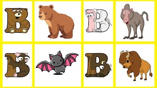 Alphabetimal With Letter 'B' \u0026 'C'| Alphabets Learn Alphabetimals for Kids