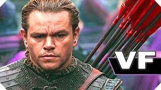 LA GRANDE MURAILLE (Matt Damon, 2017) - NOUVELLE Bande Annonce VF / FilmsActu