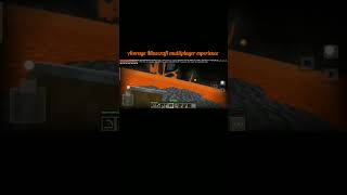 Average Minecraft multiplayer experience #minecraft #gaming