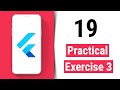 Practical Exercise 3 - Flutter Tutorial for Beginners